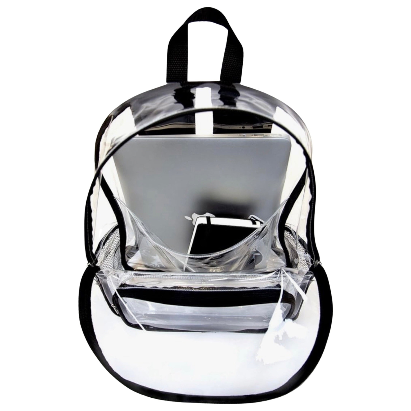 Transparent Clear Backpack with Laptop Sleeve - Concert & Stadium Approved
