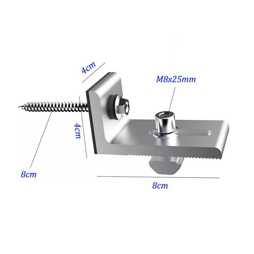 Accessories-Set Solar Rail Alu Mounting Rail Solar Panel PV Profile Solar System