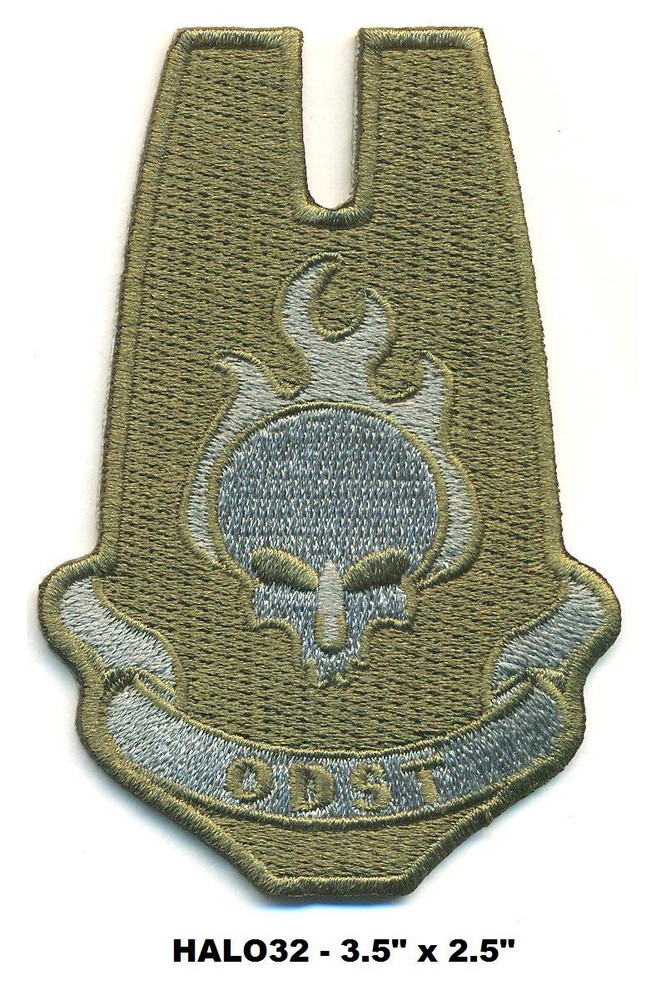 HALO TACTICAL OLIVE DRAB ODST PATCH - HALO32