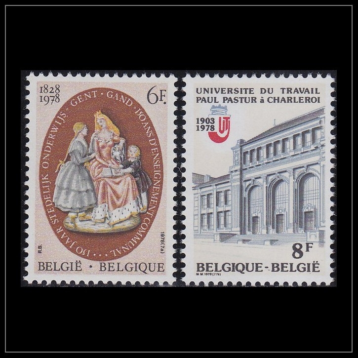 Belgium 1978 (1905-1906) Education