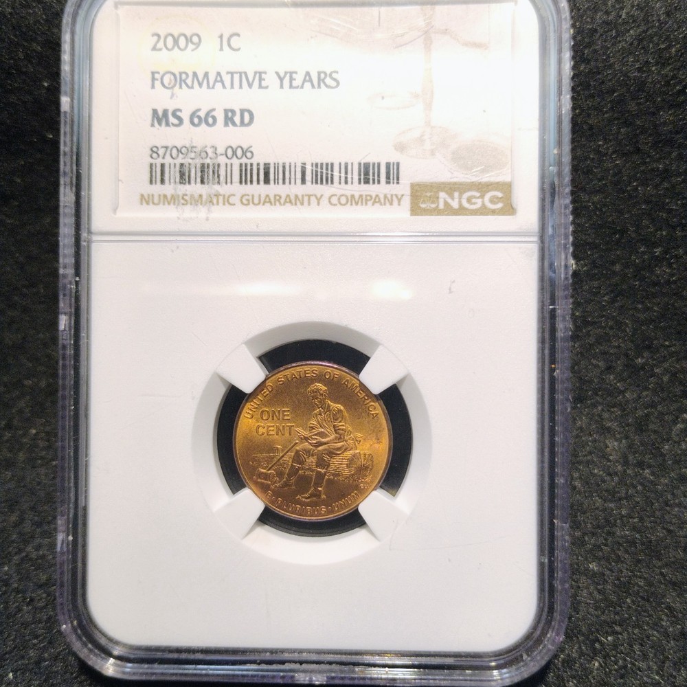 2009 ~ LINCOLN CENT ~ FORMATIVE YEARS ~ NGC MS66 RD