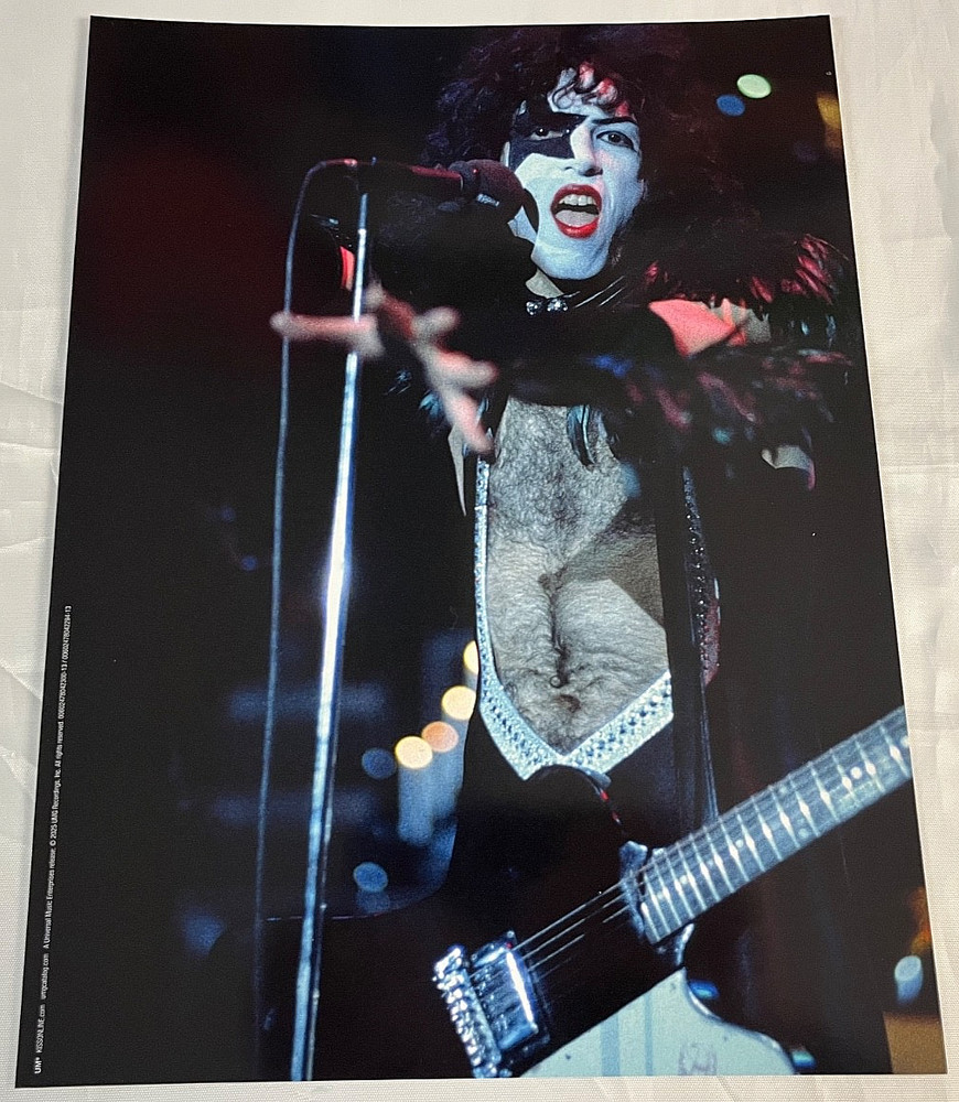 KISS Alive! 4 Live Color Glossy Photos 50th Anniversary Box Set 9"X12" Pictures