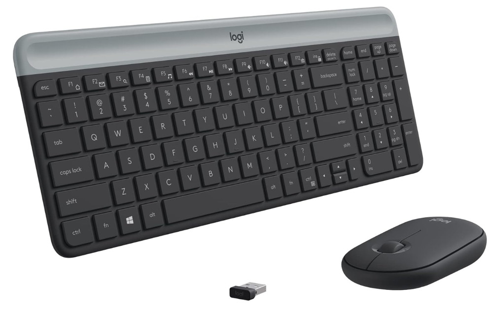 Logitech MK470 Slim Wireless Keyboard Combo - Graphite *Brand New in Box