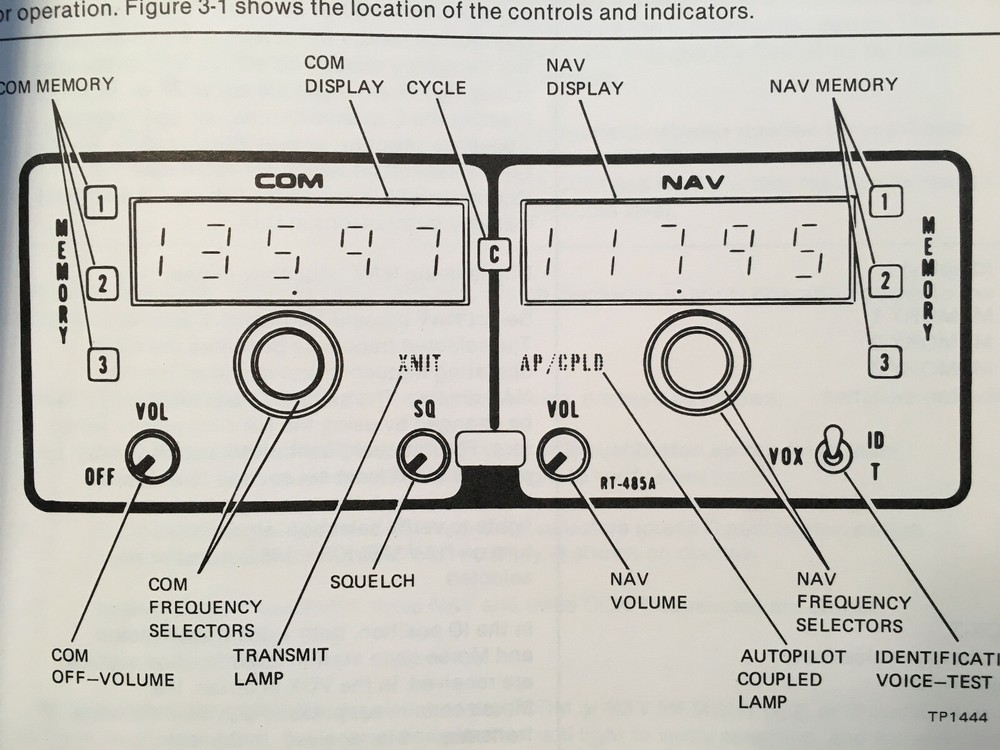 Cessna ARC RT-485A NavCom Install manual
