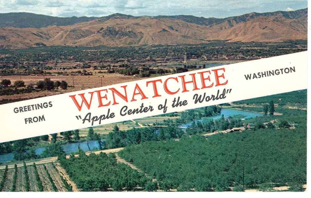 GREETINGS FROM WENATCHEE, WASHINGTON - PC5831