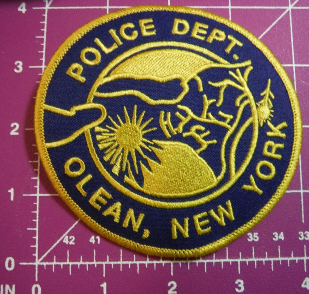 OLEAN NY NEW YORK POLICE DEPARTMENT SHOULDER PATCH new (Bulk B)