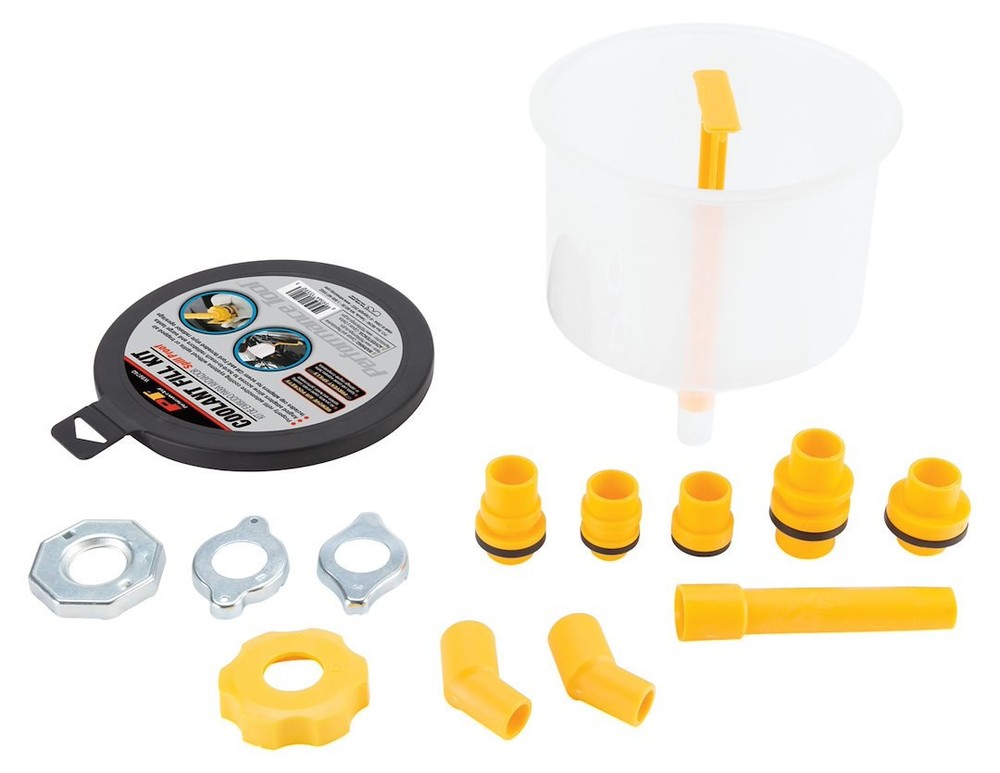 PERFORMANCE TOOL W89740 SPILL PROOF COOLANT FUNNEL KIT