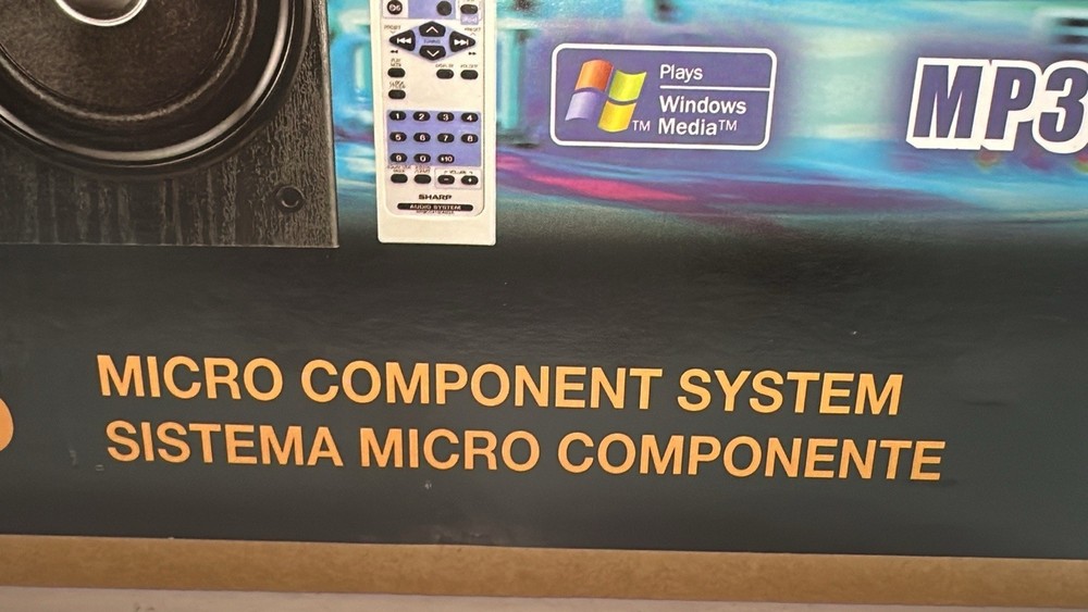 Sharp XL-DK225 Micro Component Stereo System CD Radio iPod Dock-"New" READ NOTE*