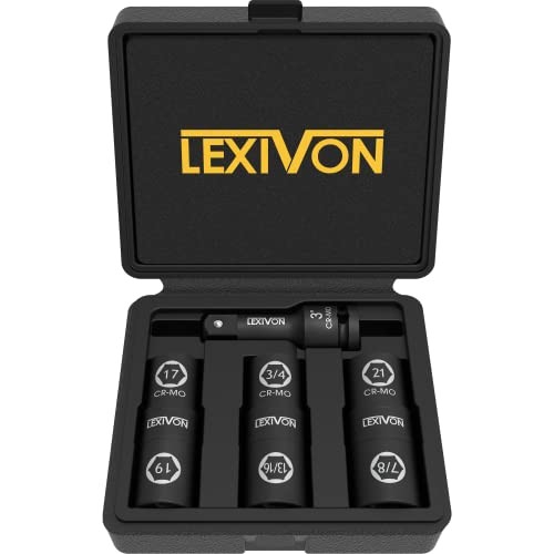 Impact Socket Set, 6 Total Lug Nut Size | Innovative Flip 6 Lug nut sizes
