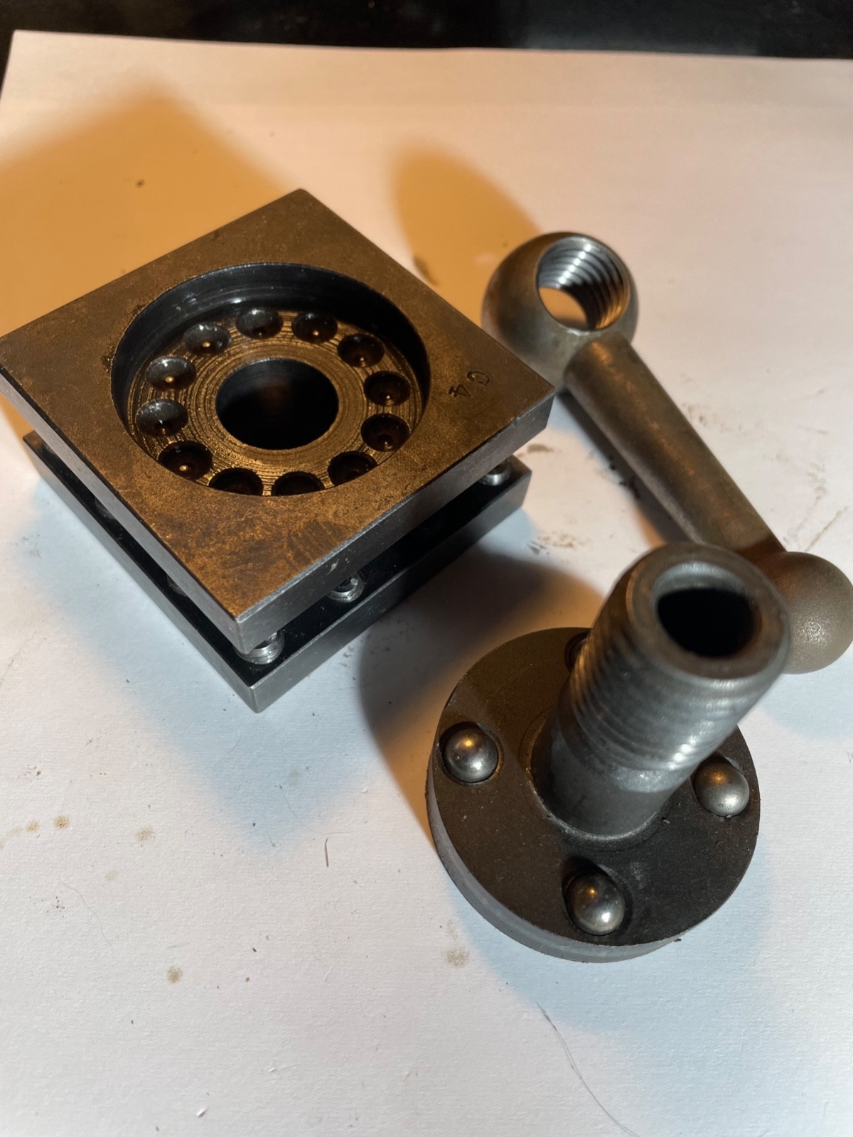 Four Way Lathe Turret Tool Post Holder, For Up To 7/16"” Tools Enco Chicago