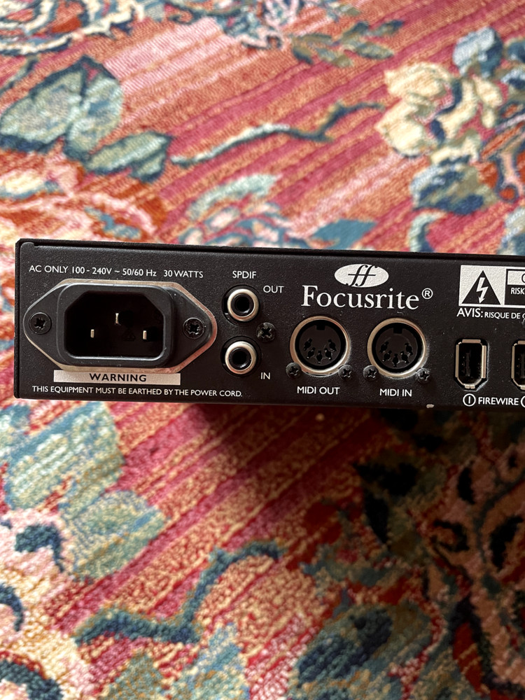 Focusrite Saffire PRO 40 Digital Recording Interface with Cable