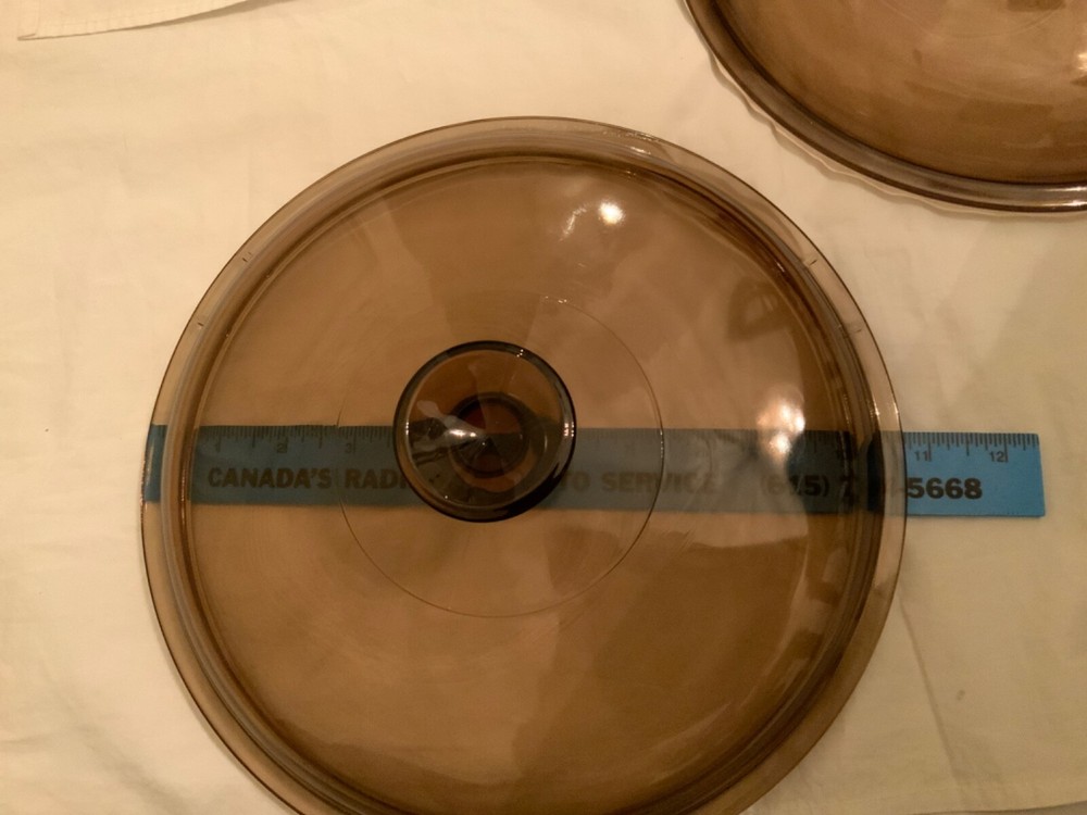 Visionware set Replacement lid only corning ware Pyrex cookware 10.75” large