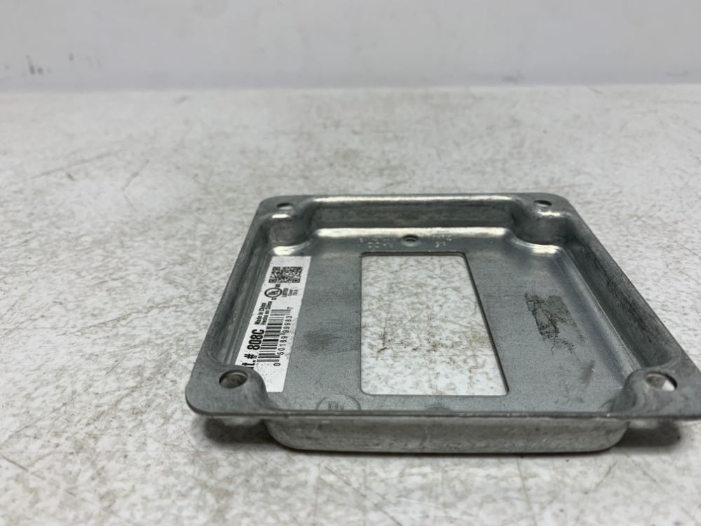 Raco 808C Work Cover 4" Square Exposed 1-GFCI