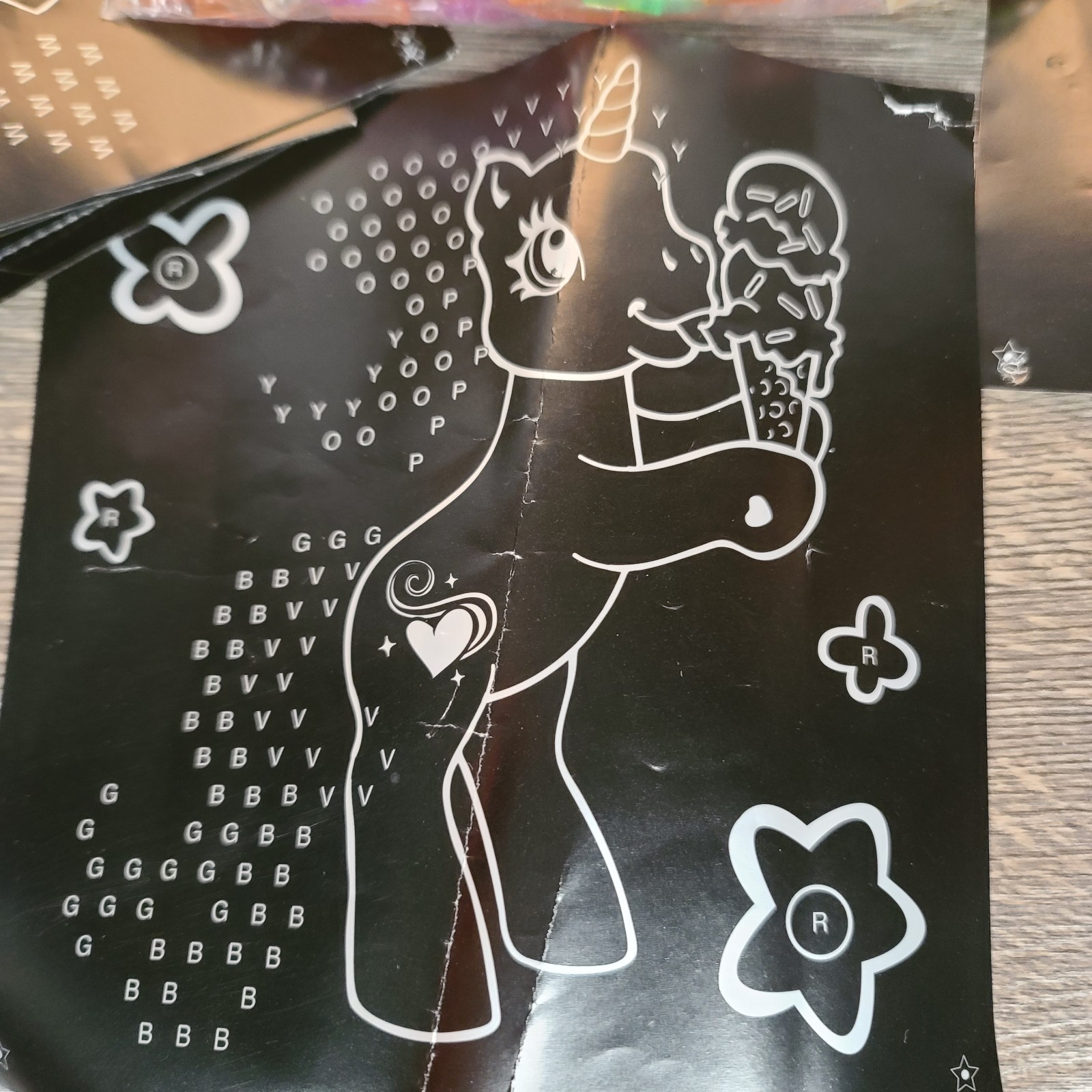 VTG Hasbro Lite Bright Cube with Tons Of Pegs and Light Sheets-Tested and Works