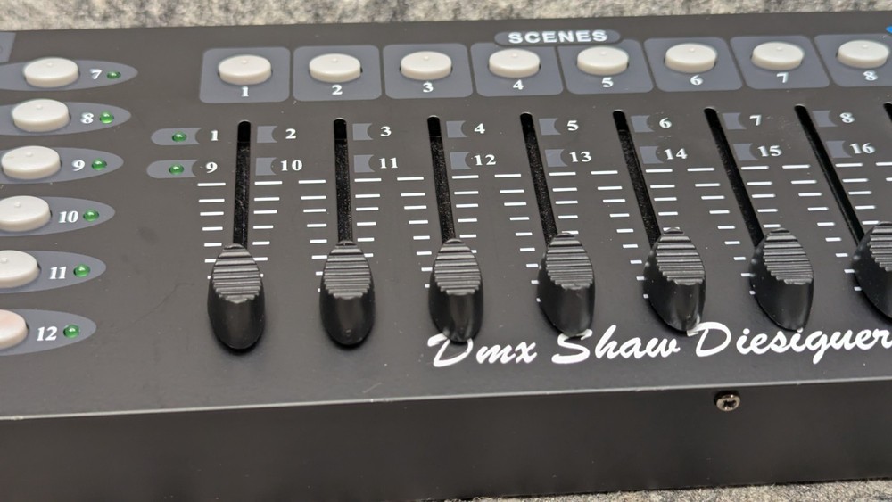 SHEDS DMX512 Controller DMX Lighting Controller DMX 192 Stage Light Controller