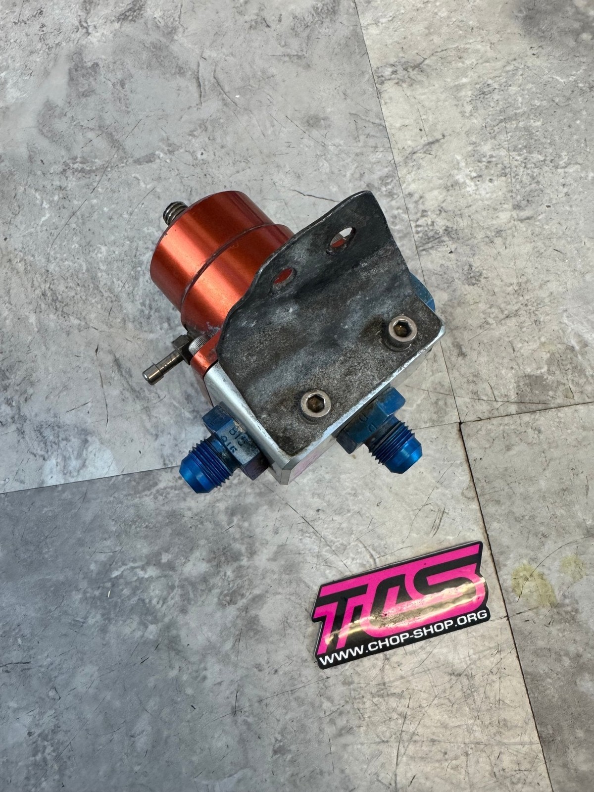 Aeromotive A1000 Fuel Pressure Regulator AN6 Fittings And Gauge Intake Manifold