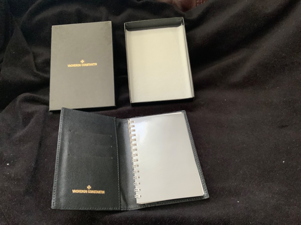 Vacheron Constantin Leather Notebook / Manual /Card Holder in Box