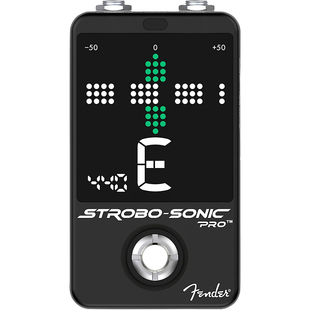 Fender Strobo-Sonic Pro Tuner Pedal Black