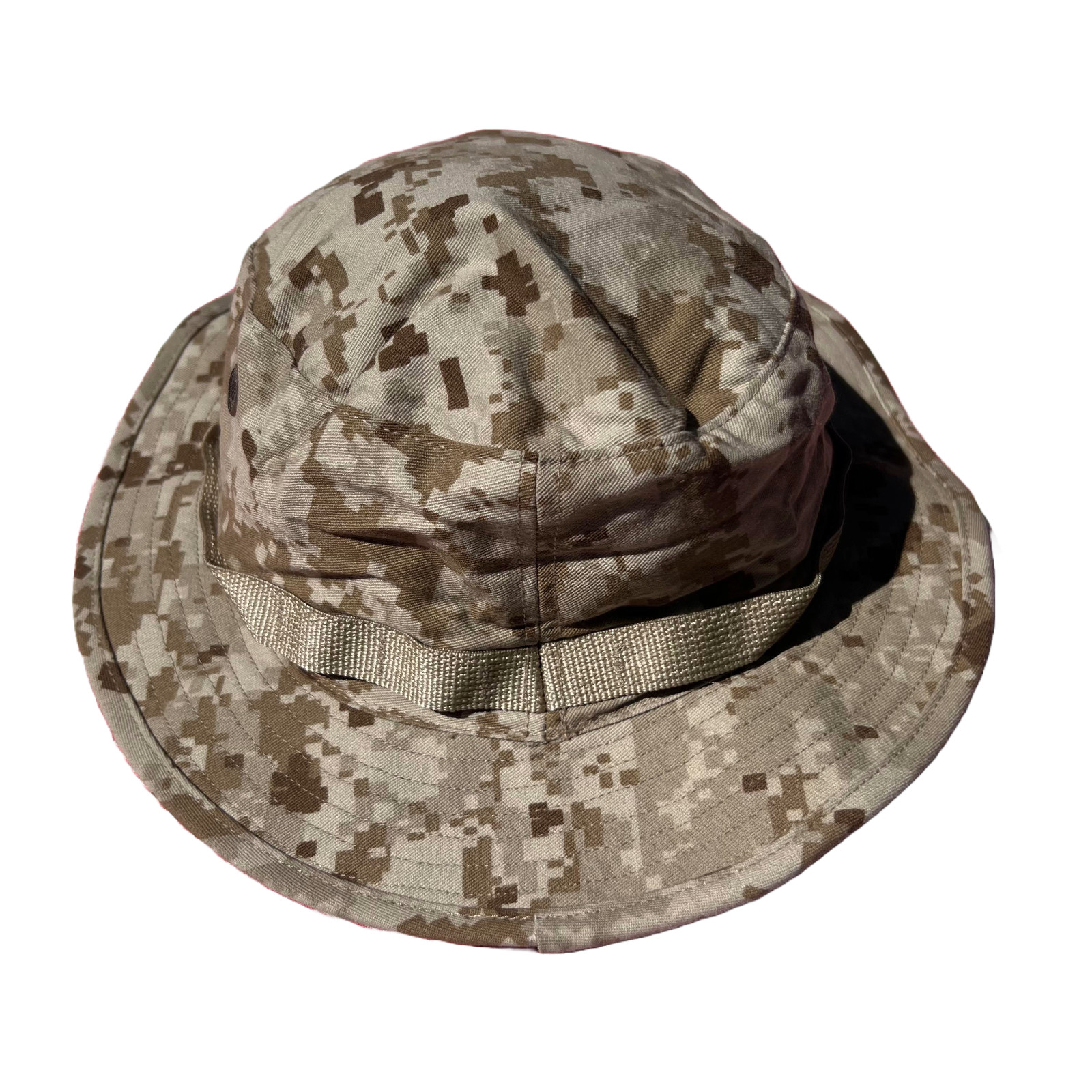 NEW USMC desert MARPAT Boonie Hat SUN COVER size Large