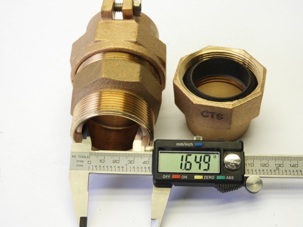 Ford Meter Box Coupling CF34 CTS x PVC/C