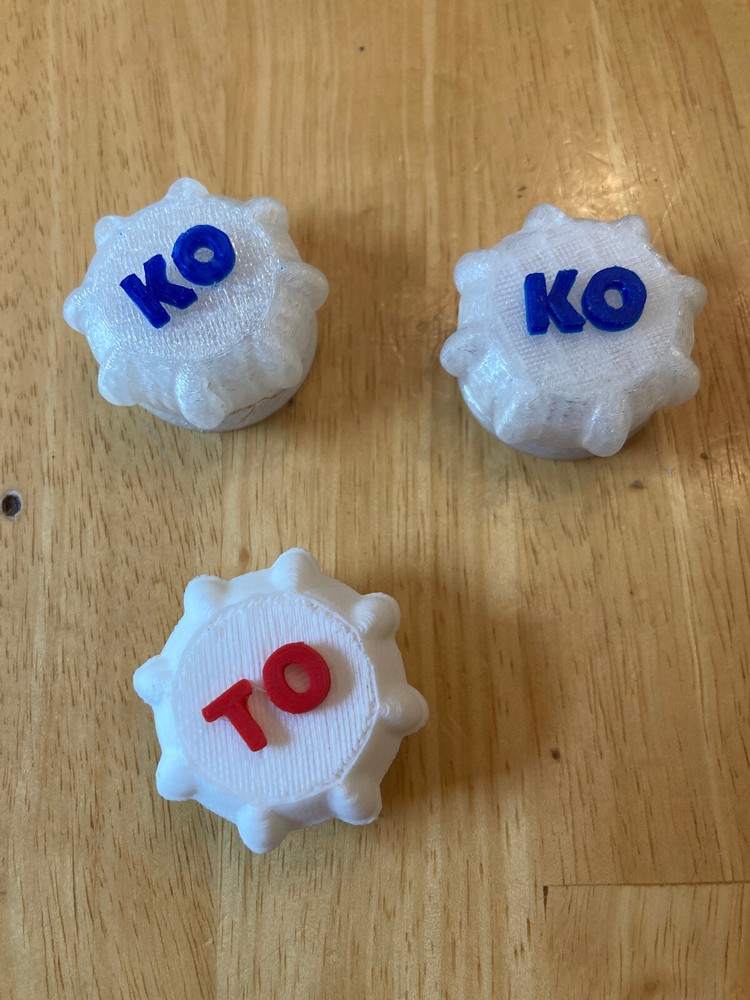 copco replacement bottle cap - with Customized Initials !!