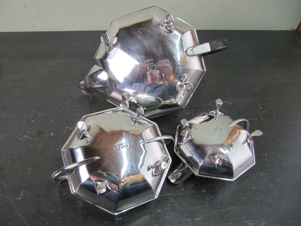 Vintage Edwardian EPNS Silver Plate Tea Set