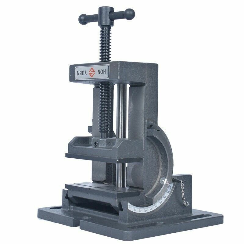 3"/ 4" Angle Tilting Machine Vice Drilling Milling Machine Grinding Bench 0-90°