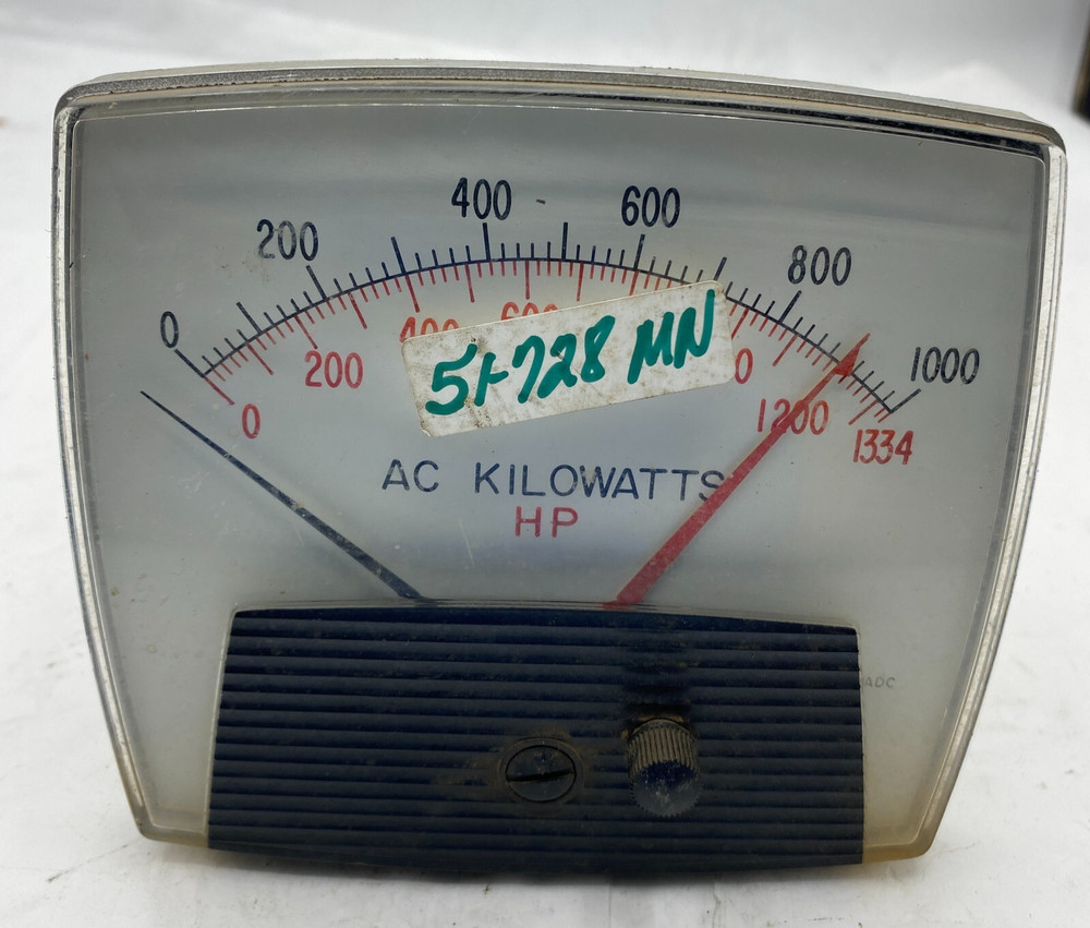 EIL INSTRUMENTS PANEL METER AC KILOWATTS, LAMP HOLDER ASSEMBLY