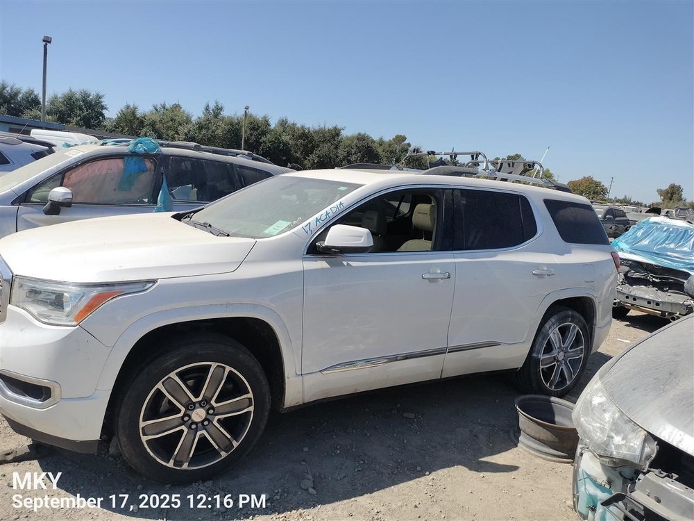 LEFT REAR DOOR WINDOW REGULATOR OEM 2017 GMC ACADIA