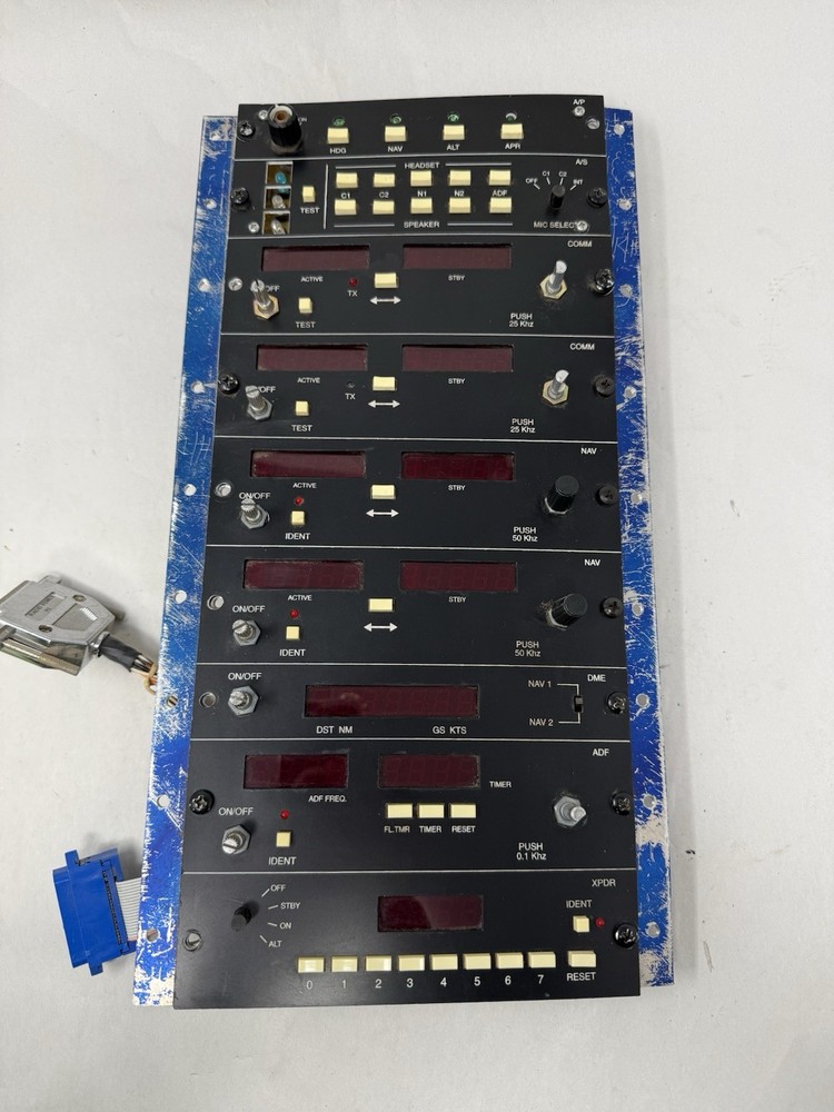 Cessna 172 Radio Stack For Flight Sim