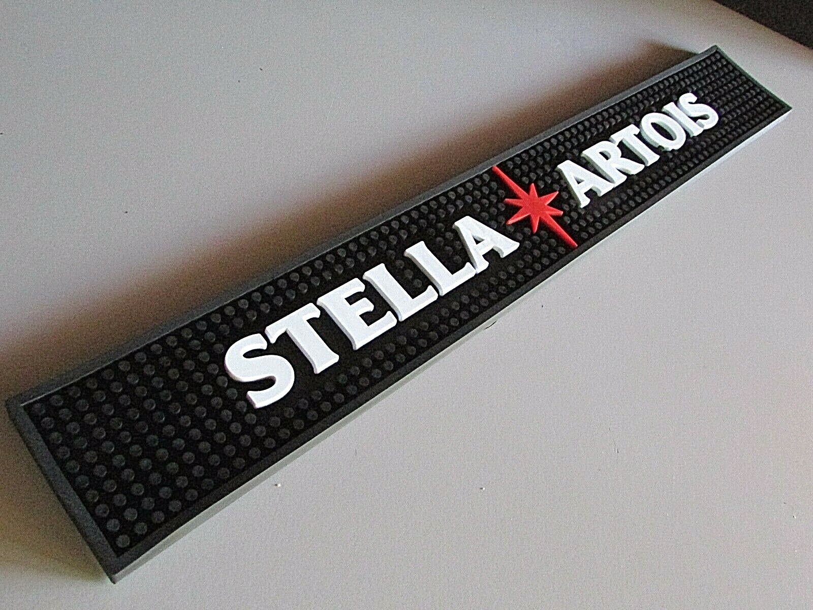 NEW 24 x 3 Stella Artois Large Beer Rubber Bar Spill Mat for tap / Chalice glass