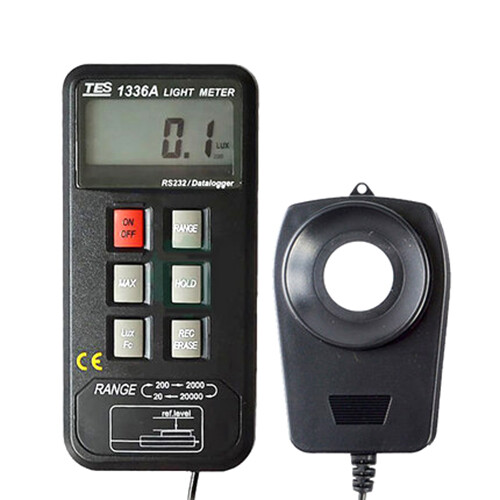 TES-1336A Datalogging Light Meter USB-Schnittstelle (Software enthalten)