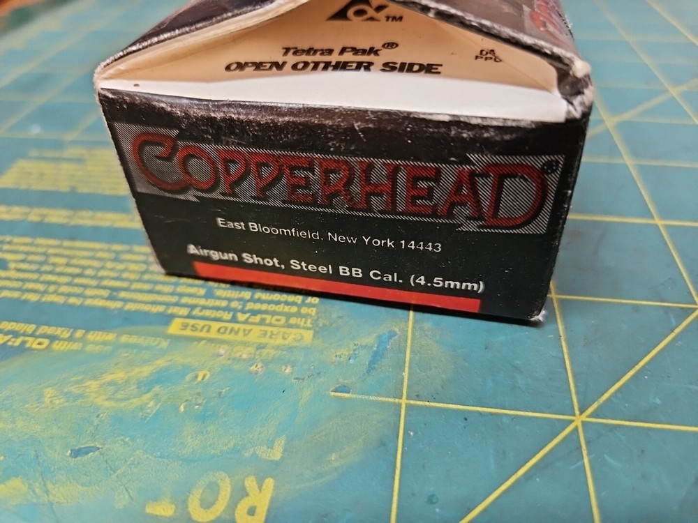 Cosman Copperhead 1500 Premium Grade BB's Half Full Box