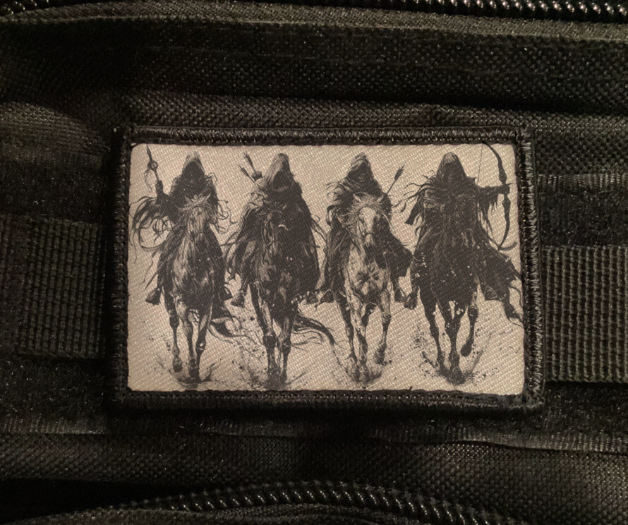 Maga Eistein Middle finger Patch Sew on [sub]