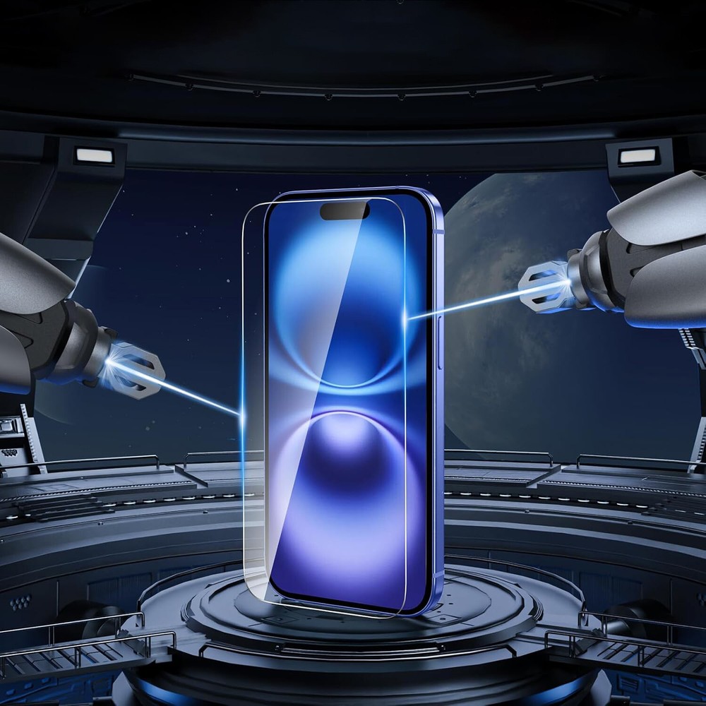 Wholesale For Apple iPhone 16 Tempered Glass Screen Protector Case Friendly