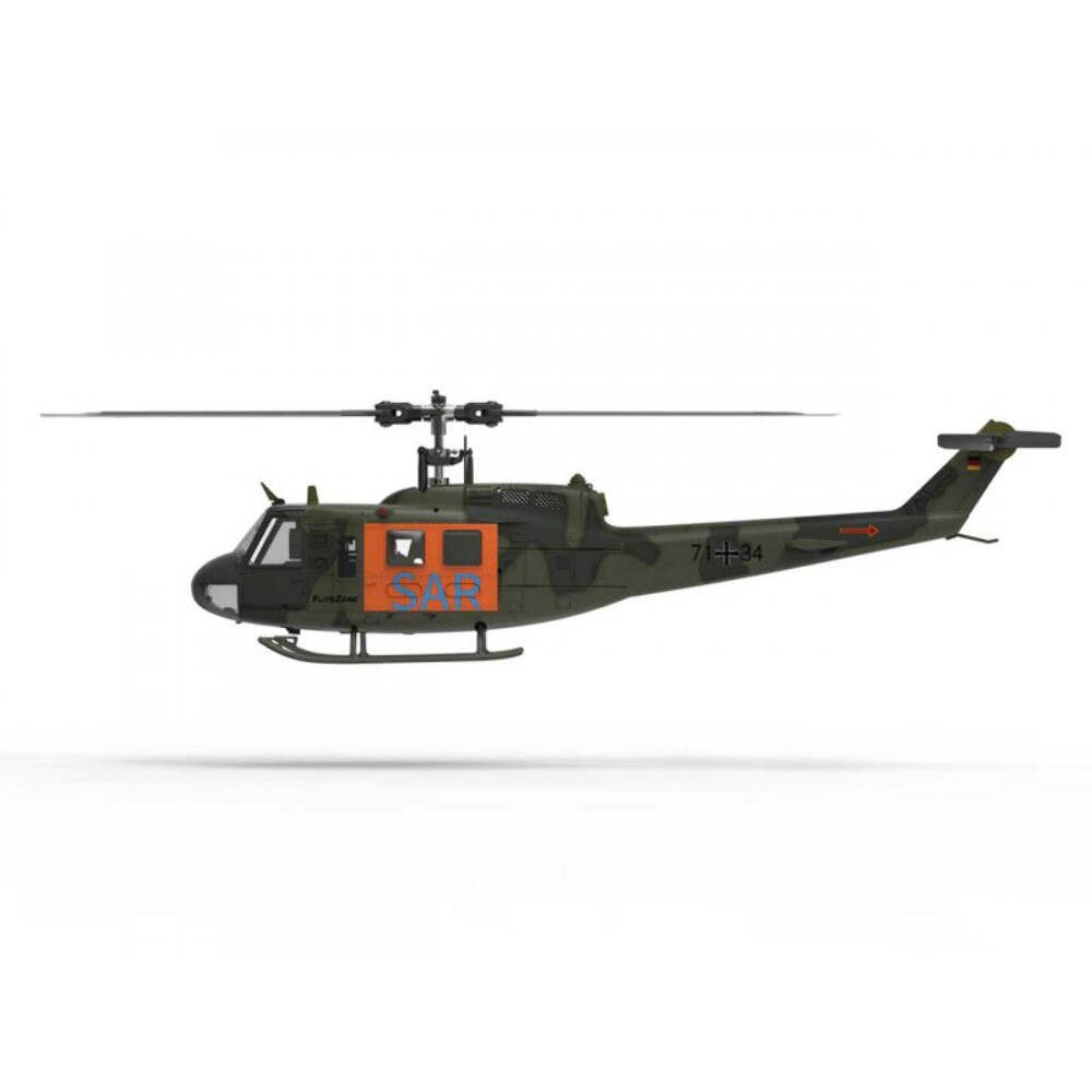 FliteZone Bell UH-1D 150-size Helicopter w/ Optical Flow Sensor - RTF - SAR
