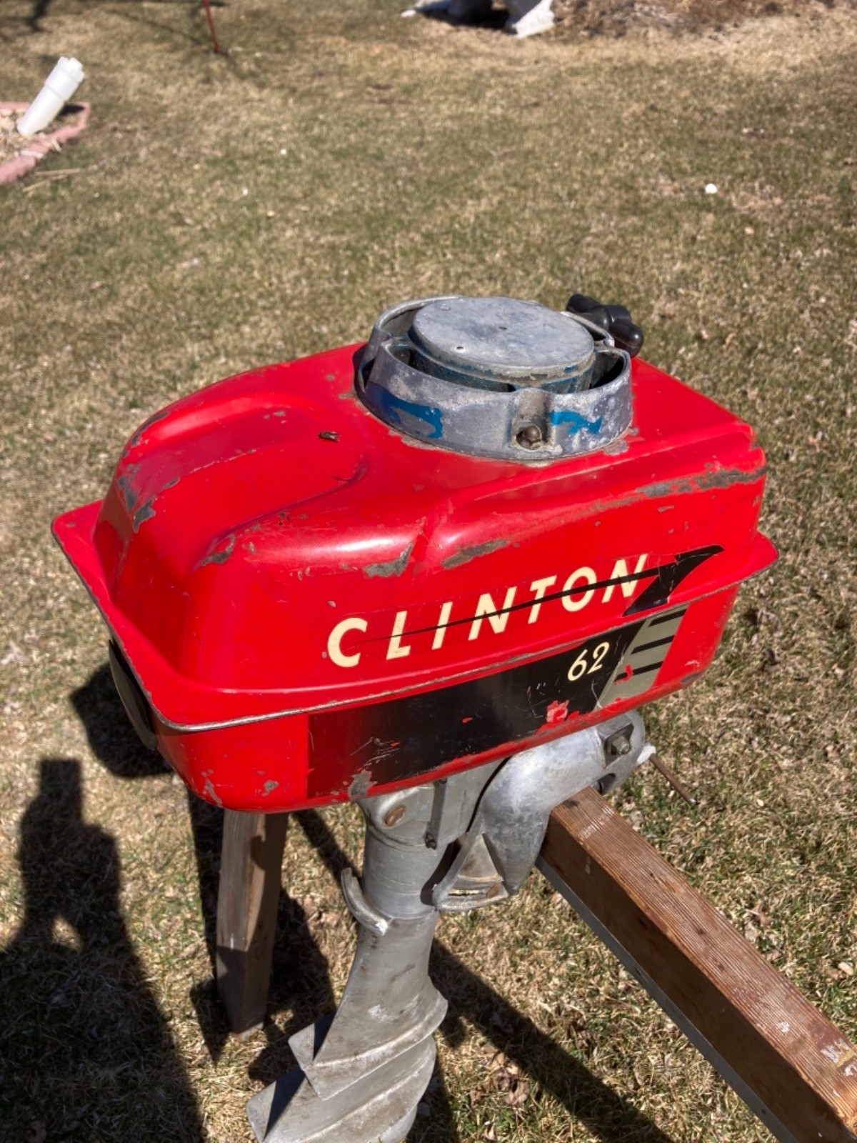 1956 Clinton Model 62R Outboard Boat Motor 5.5 HP Very Nice