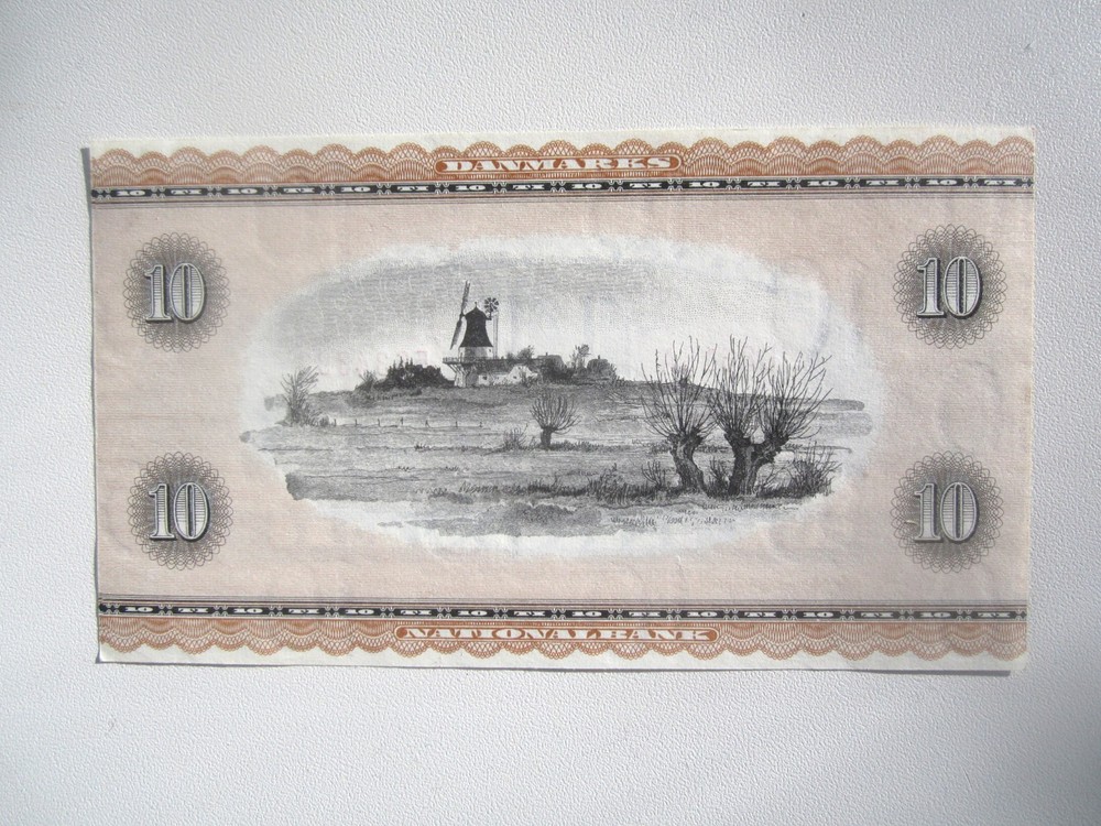 HIGH GRADE 1961 DENMARK 10 KRONER