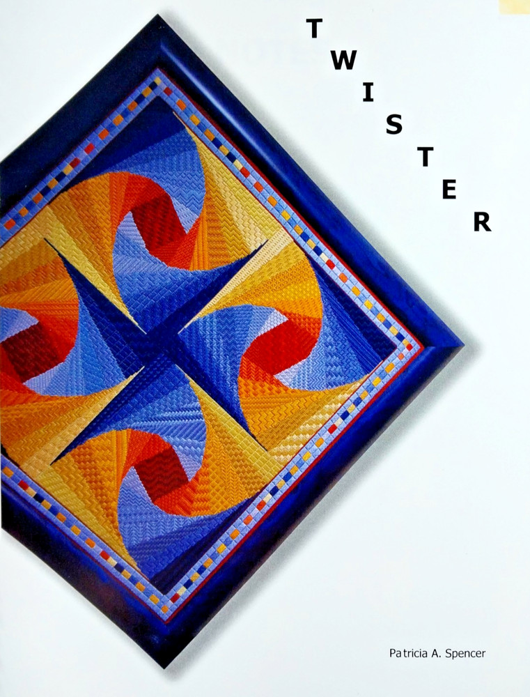 Twister Needlepoint Pattern By Patricia Spencer 2003 Book