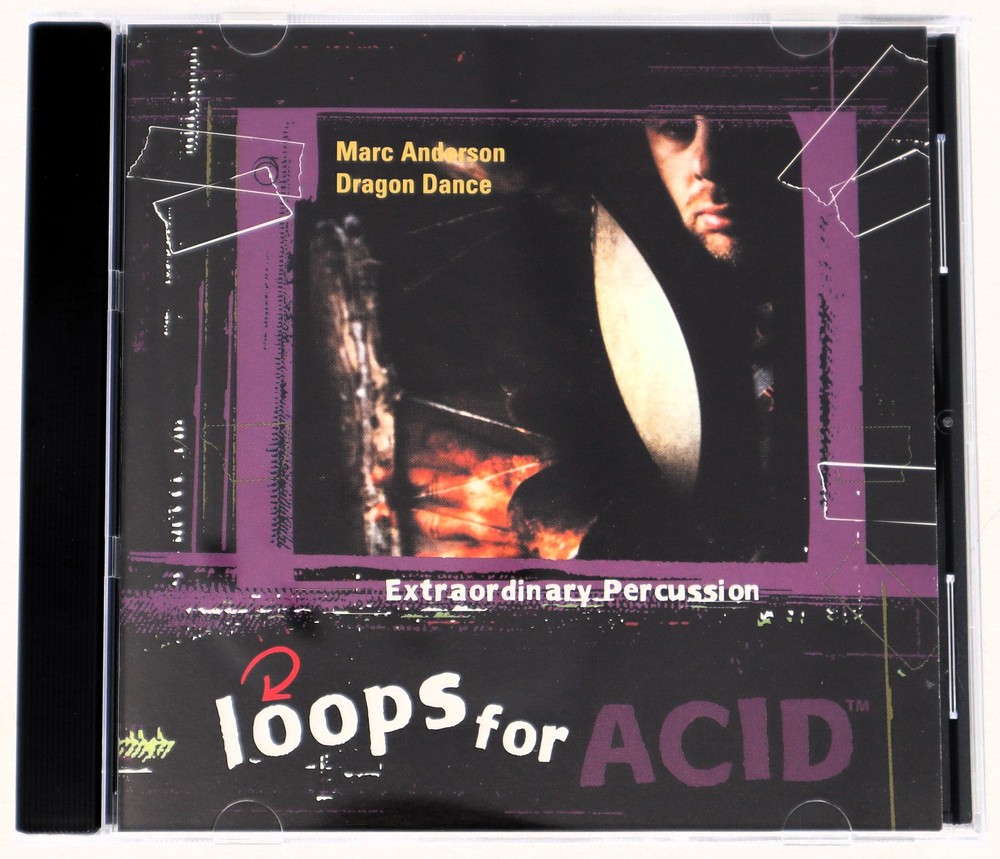 Sonic Foundry Dragon Dance Loops For Acid Sample/Sound Library/Sampling CD