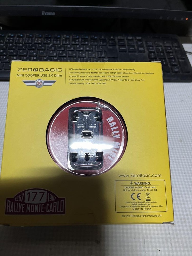 Zerobasic Mini Cooper USB 2.0 Drive 2GB