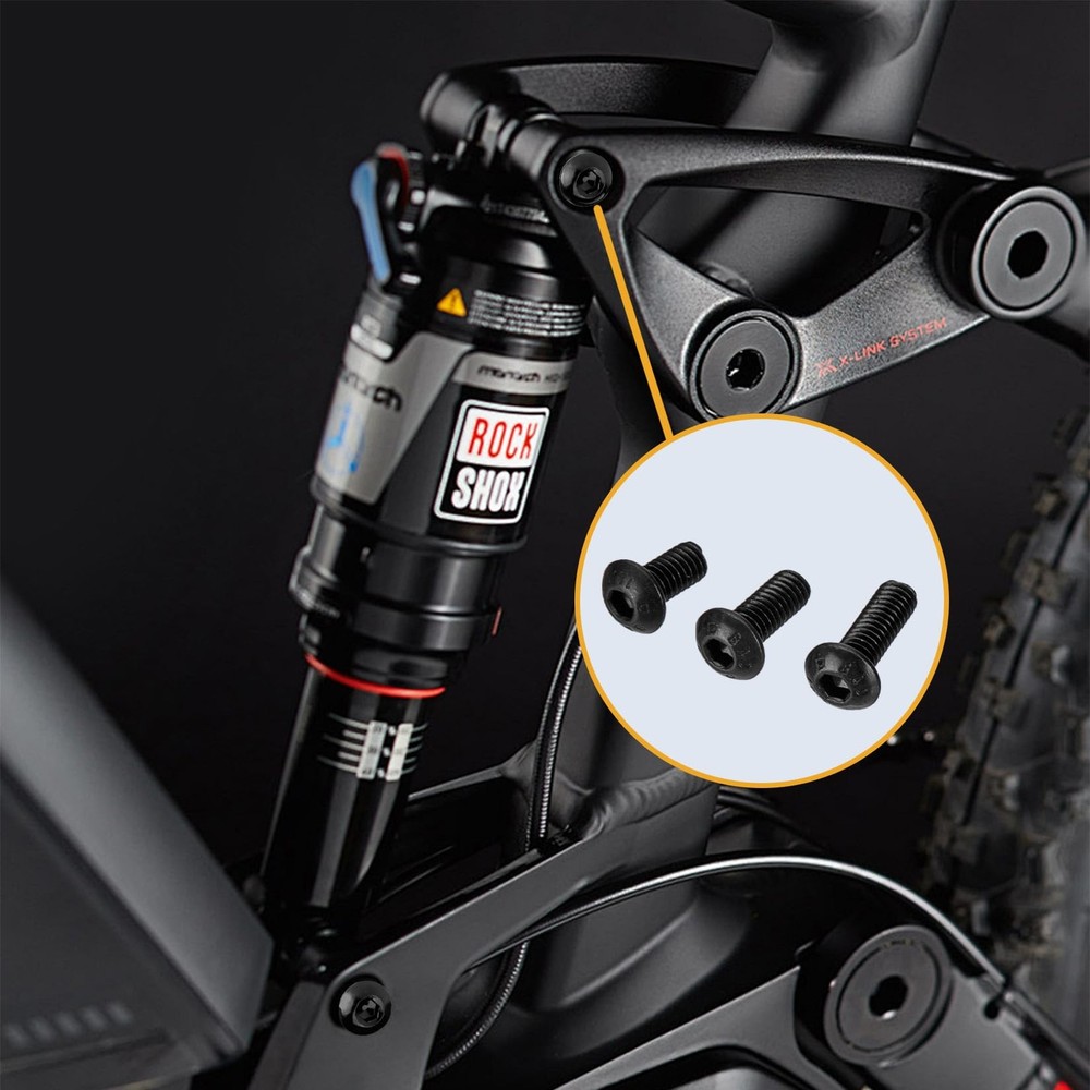 QOOSIKICC 765 Pcs M3 Bolt and Nut Kit - Hex Socket Button Head Cap M3, Black