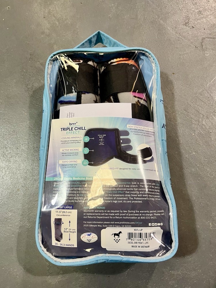Professional’s Choice 2XCool Horse Boot (2 Pack) Lips