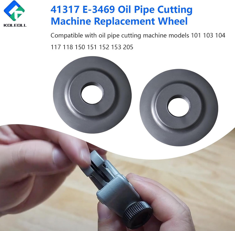 Replacement Wheel for E-3469 Tubing Cutter - 2 Pack, Compatible with Models 101-