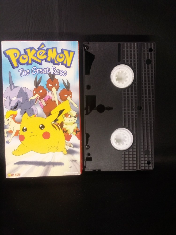 Pokemon The Great Race VHS 1998
