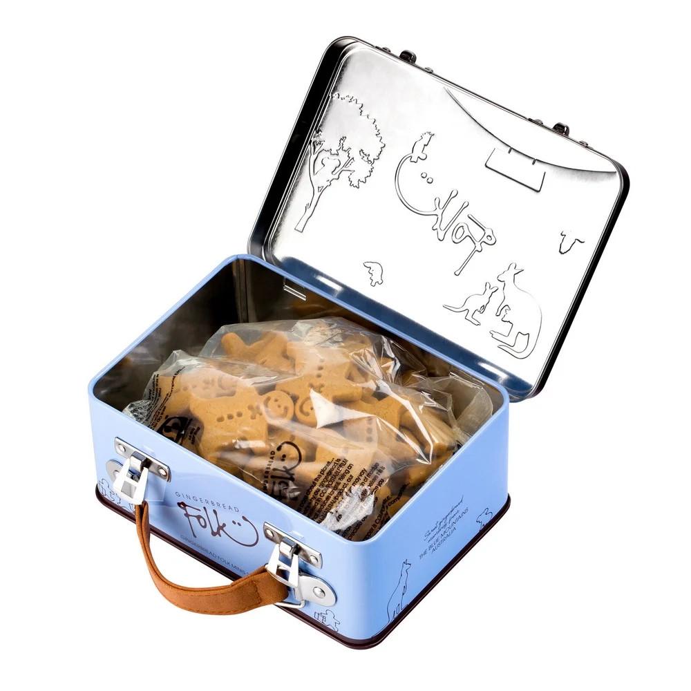 Gingerbread Folk True Blue Aussie Tin 200g