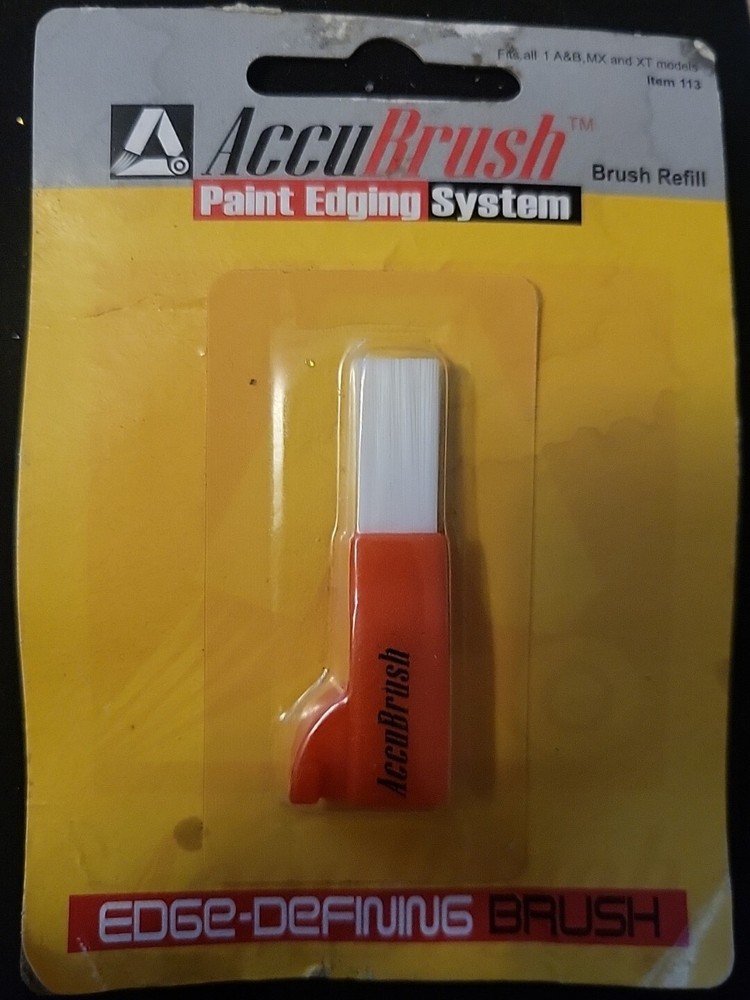 Accubrush Paint Edging System Edge Defining Brush Refill Replacement