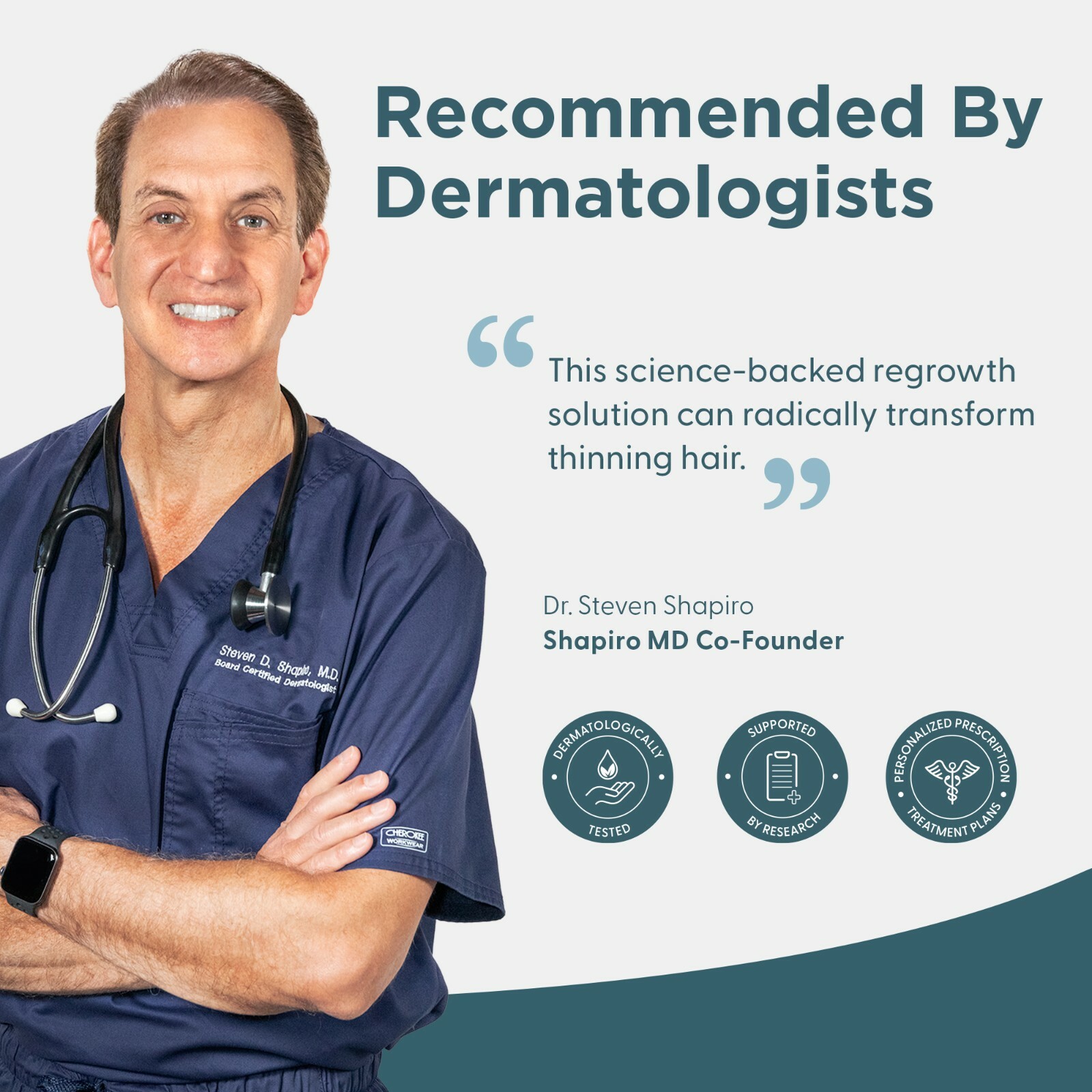 Minoxidil 5% Topical Solution for Men Hair Regrowth, Reactivates Hair Follicles