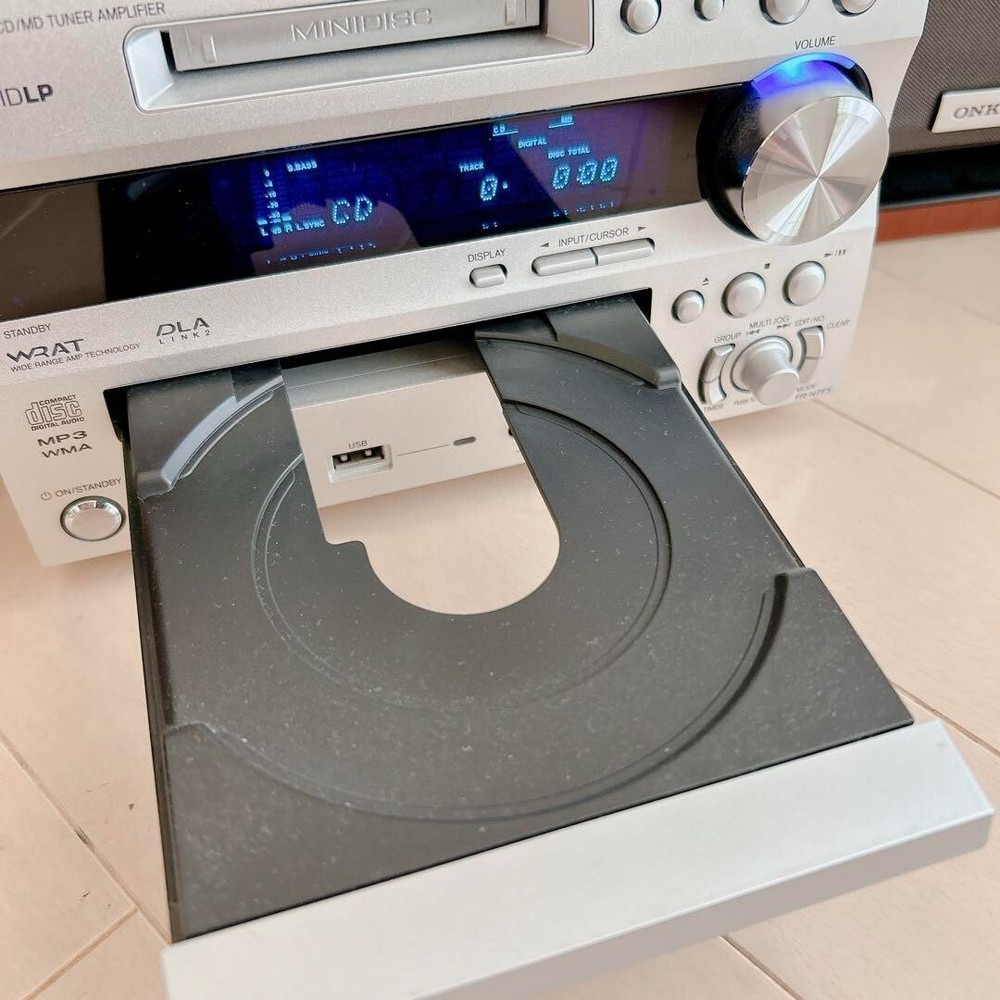 ONKYO FR-N7FX CD MD Recorder Compact Disk Mini Disk Deck from Japan
