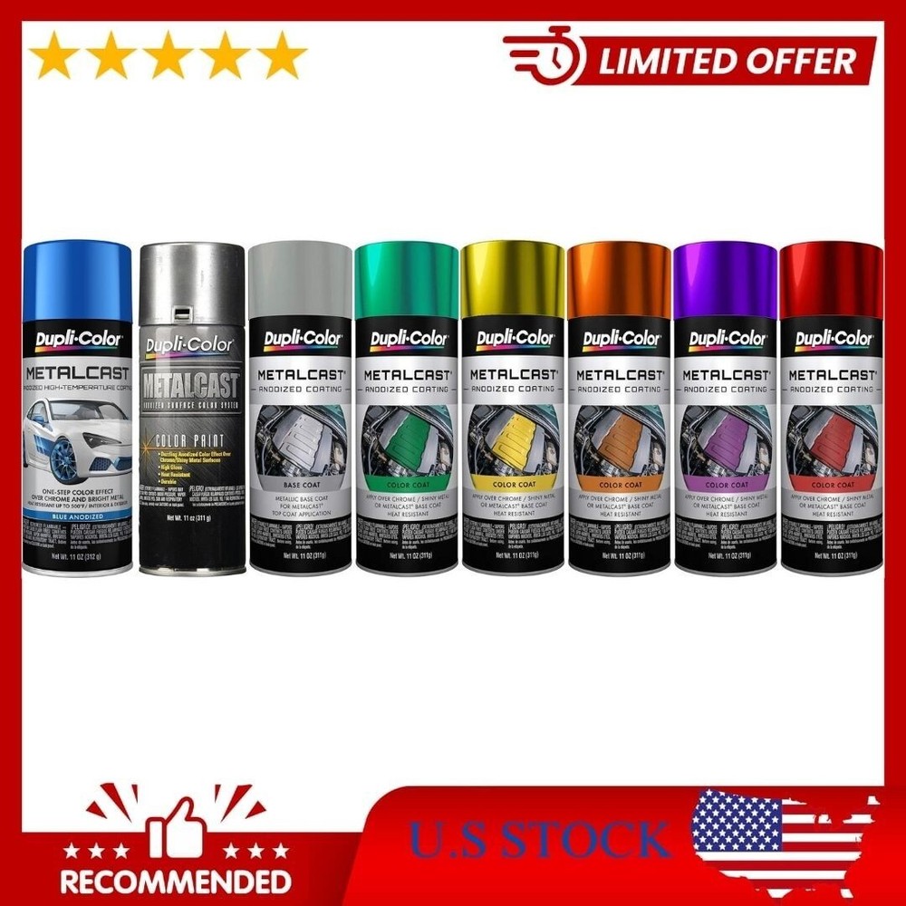 Anodized Coating Brake Engine Custom Caliper Paint High Temp Coat Spray